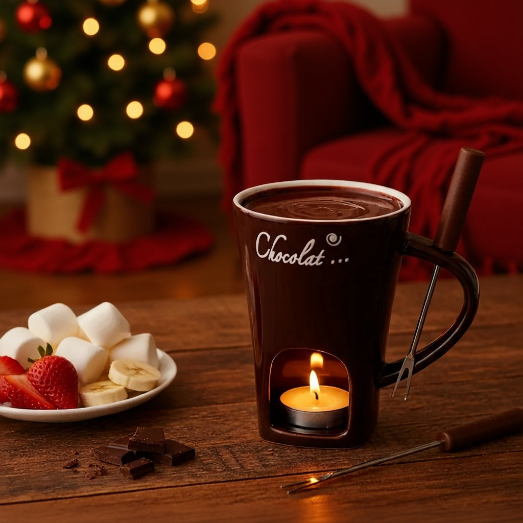 Festive Fondue Mug